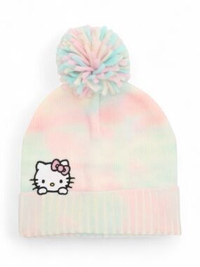 Hello Kitty Peeking Tie-Dye Beanie